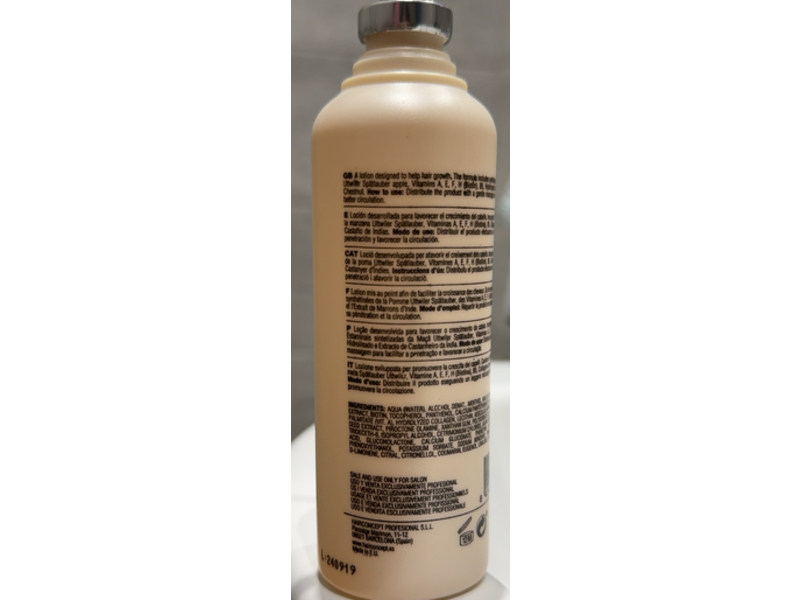 Biological Hair Growth Energizing Essence, Vegetable Stem Cells, 4.22 fl oz/125 mL
