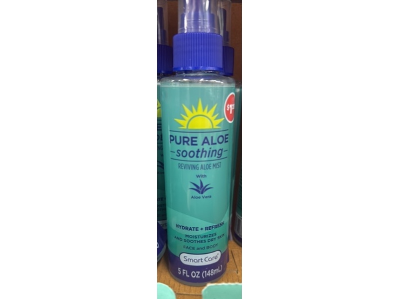 Smart Care Pure Aloe Soothing Reviving Mist, 5 fl oz/148 mL