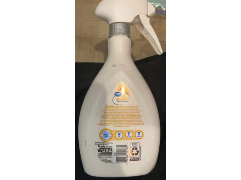 Great Value Fabric Refresher, Hawaiian, 27 fl oz/800 mL