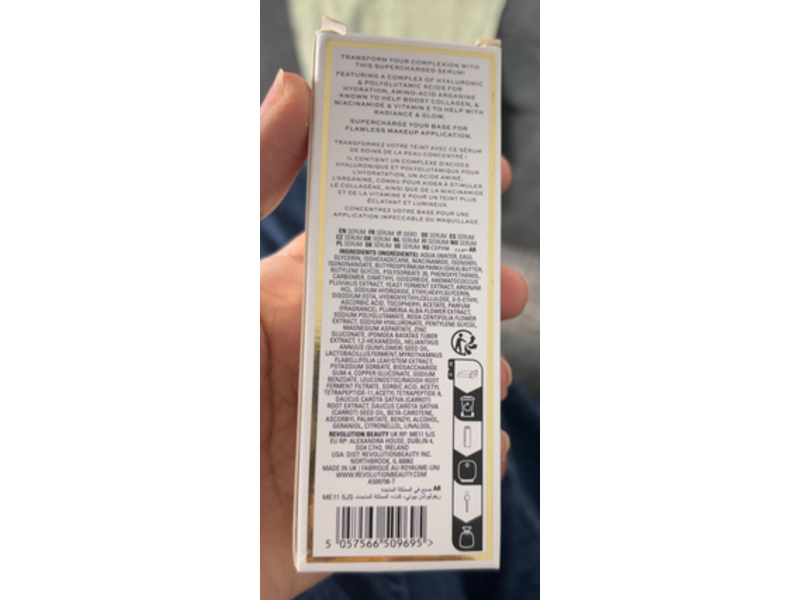 Revolution Pro Supercharged Skicare Miracle Serum, 1.01 fl oz/30 mL