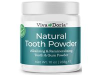 Viva Doria Natural Tooth Powder, Mint, 10 oz/283 g - Image 2