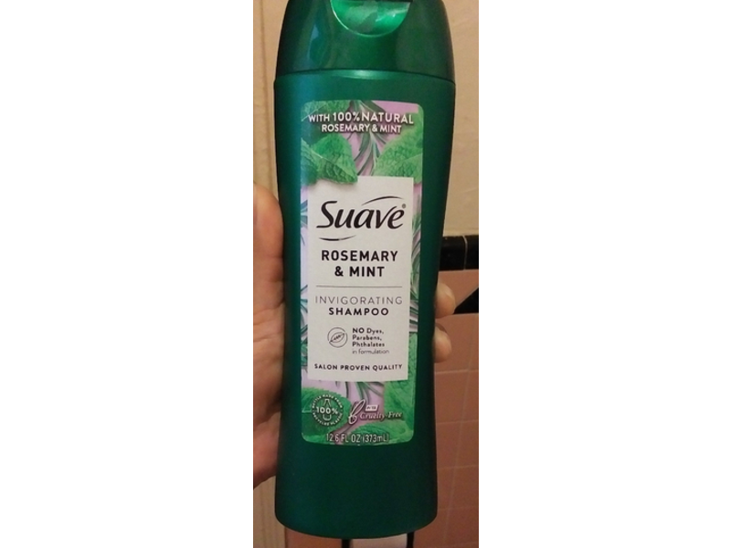 Suave Invigorating Shampoo, Rosemary & Mint, 12.5 fl oz.373 mL