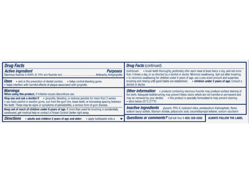 Parodontax Active Gum Repair Whitening Toothpaste, 3.4 oz/96.4 g