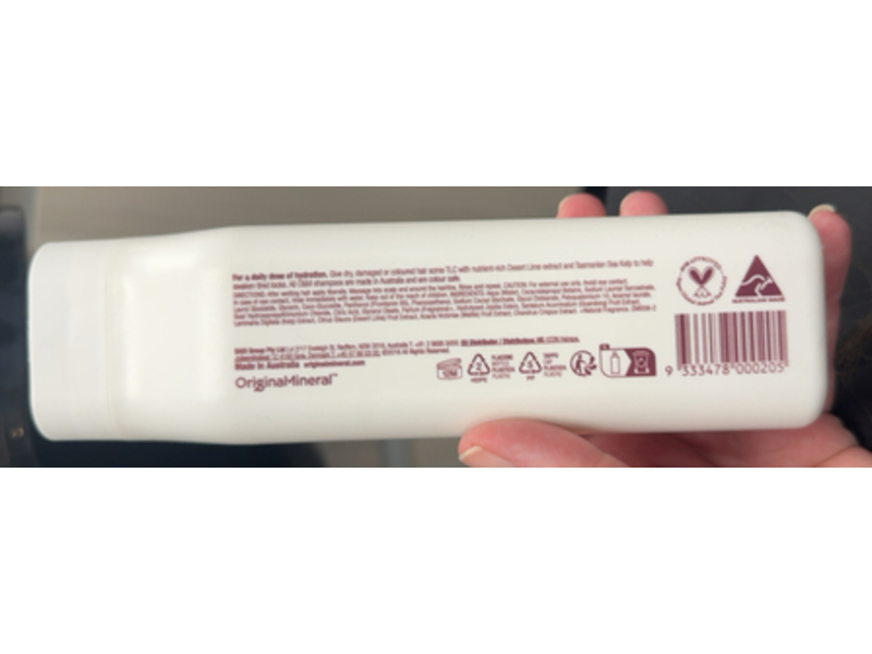 OriginalMineral Hydrate & Conquer Shampoo, 11.8 fl oz/350 mL