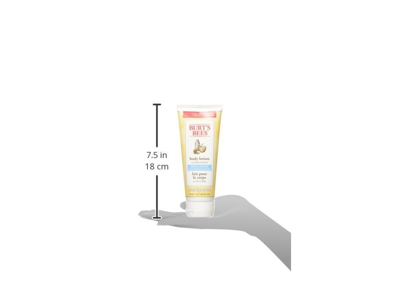 Burt's Bees Body Lotion, Milk & Honey, 6 oz/170 g