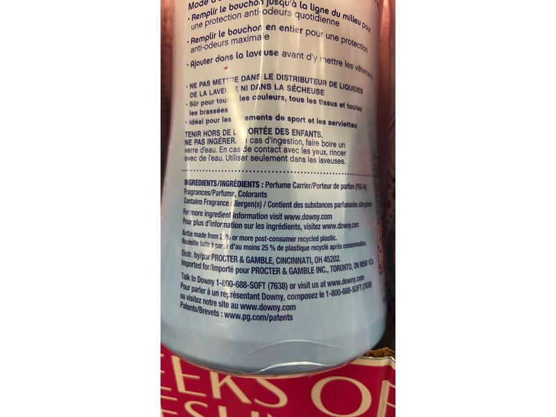 Downy Febreze Odor Defense Scent Booster, April Share, 37.5 oz/1.06 kg