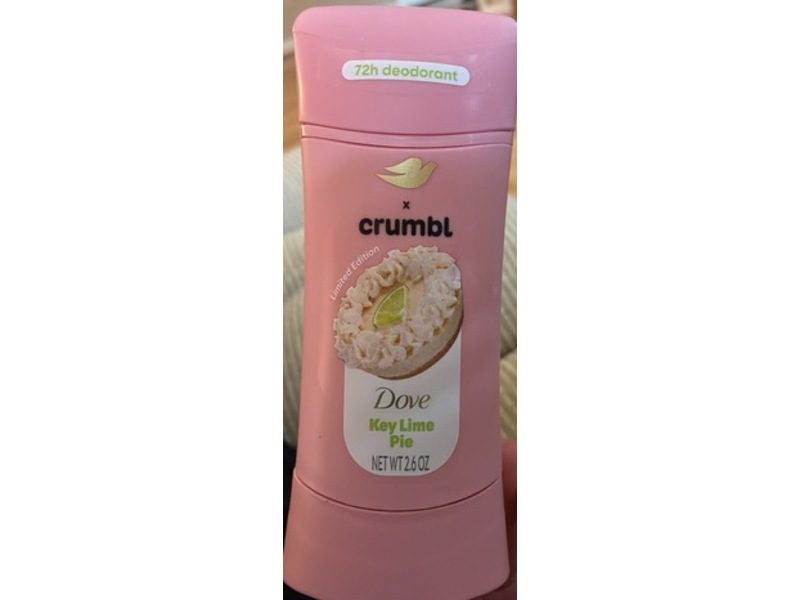 Dove x Crumbl Deodorant, Key Lime Pie, 2.6 oz