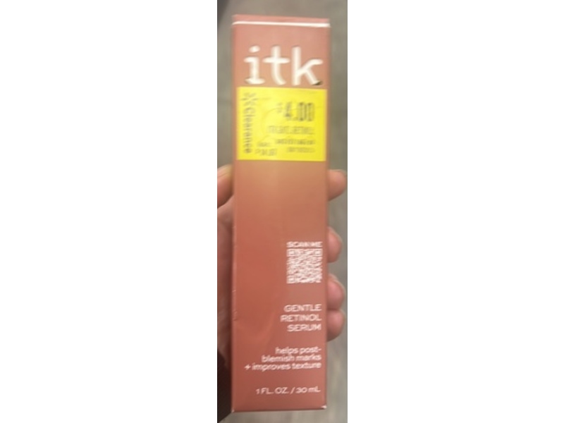 itk Gentle Retinol Serum, 1 fl oz/ 30 mL