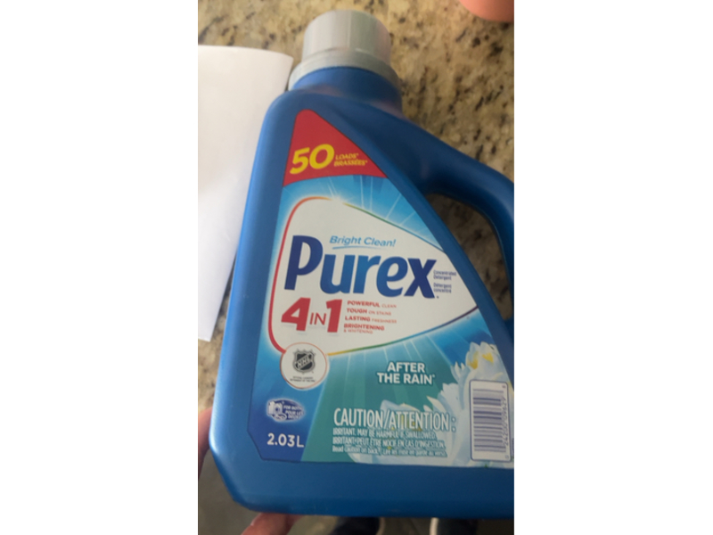 Purex 4 In 1 Concentrated Detergent, After the Rain, 50 Loads, 2.03 L