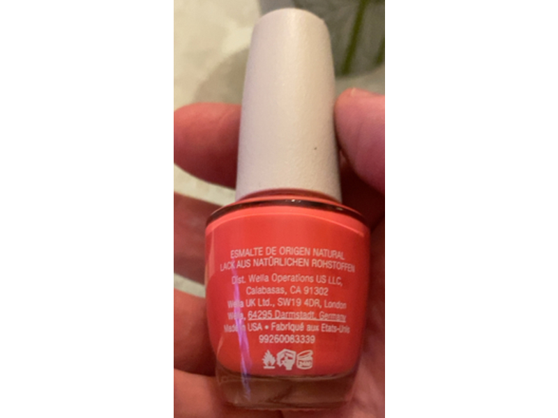 O.P.I Nature Strong Natural Origin Nail Lacquer, Big Bloom Energy, 0.5 fl oz/15 mL