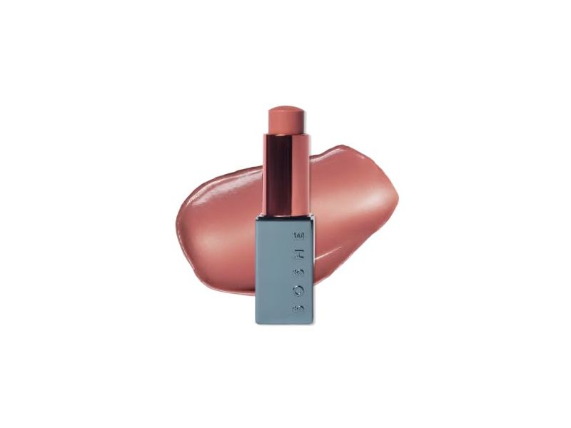 SOSHE Beauty Peptide Glow Hydrating Lip Treatment, Just Right-Pink Neutral, 0.16 oz/4.5 g