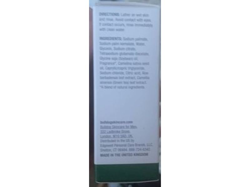 Bulldog Skincare For Men Bar Soap, Original, 7 oz/200 g