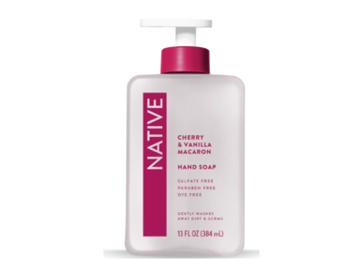 Native Hand Soap, Cherry & Vanilla Macaron, 13 fl oz/384 mL