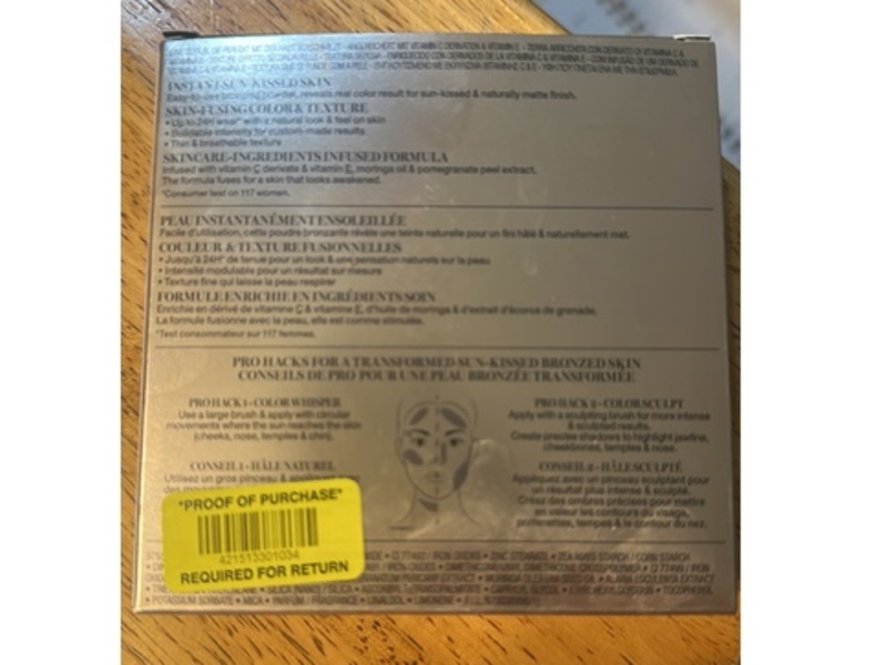 Lancome Teint Idole Ultra Wear C.E. Skin Transforming Bronzer, 03 Light Medium, 0.35 oz/10 g