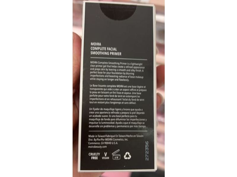 Moria Complete Smoothing Primer, 0.676 fl oz/20 mL