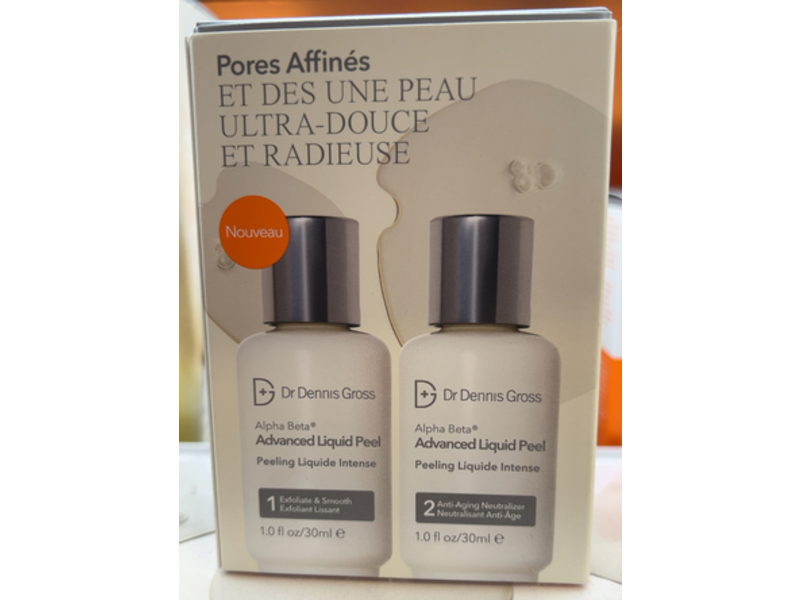 Dr. Dennis Gross Advanced Liquid Peel, Alpha Beta, 1.0 oz/30 mL, Pack Of 2