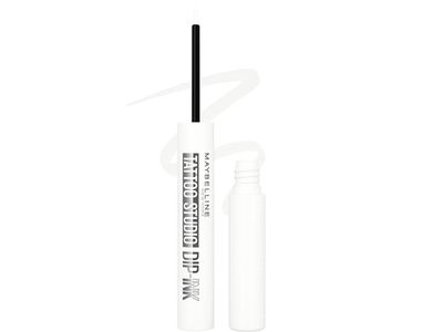Maybelline New York Tattoo Studio Dip-Ink Mascara, 104 White Canvas, 0.06 oz/1.2 g