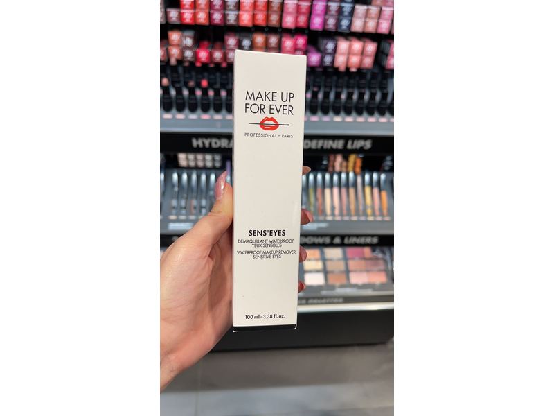MAKE UP FOR EVER Sens'Eyes Waterproof Sensitive Eye Cleanser, 3.38 oz