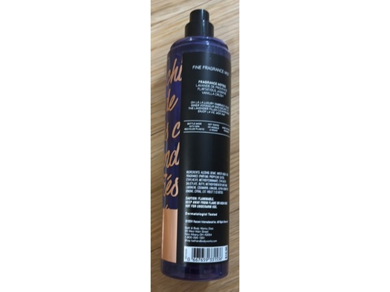 Bath And Body Works Emily IN Paris Fine Fragrance Mist, Lavender Luxe,8 fl oz/236 mL