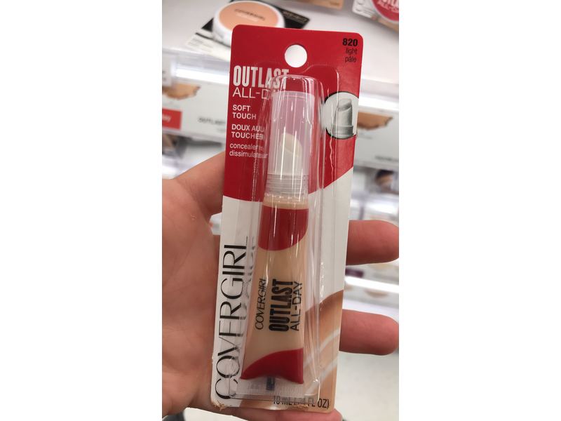 CoverGirl Outlast All-Day Soft Touch Concealer, Light, 0.33 Fluid Ounce