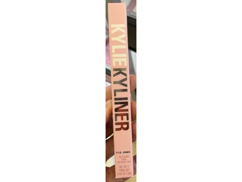 Kylie Jenner Gel Eyeliner Pencil, Matte Black, 0.042 oz/1.20 g