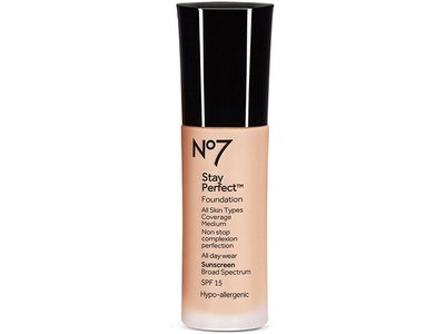 Boots No7 Stay Perfect Foundation, Calico, 30 mL