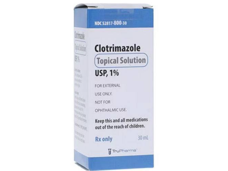 Clotrimazole Topical Solution 1%, 30 mL, TruPharma (Rx)
