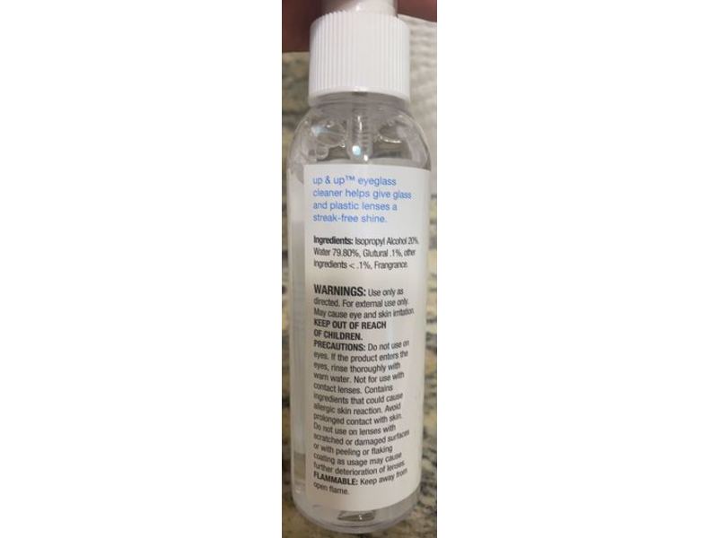 Up & Up Eyeglass Cleaner, 4 fl oz/118.2 mL