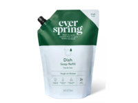 Ever Spring Dish Soap Refill, Free & Clear, 36 fl oz/1.06 L - Image 2