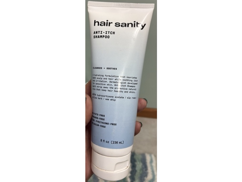HairSanity Anti-Itch Shampoo, 8 fl oz/236 mL