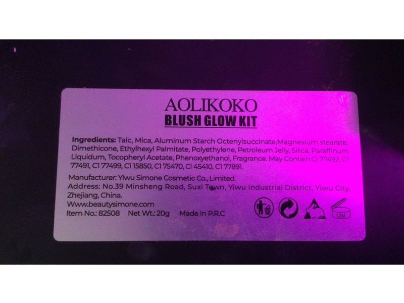Aolikoko Blush Glow Kit, 20 g