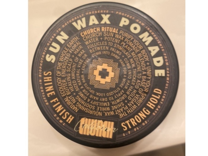 Church California Sun Wax Pomade, 1.7 fl oz/50 mL