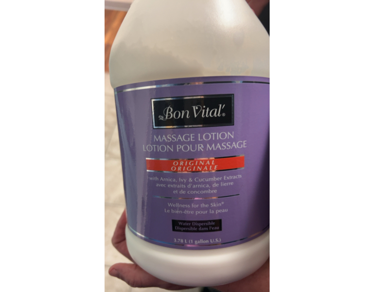 Bon Vital' Massage Lotion, Original, 3.78 L