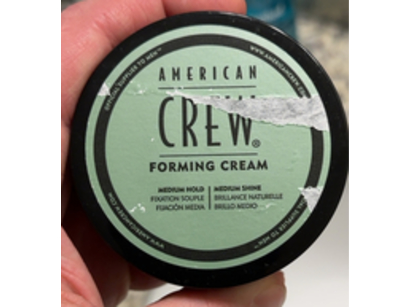 American Crew Forming Cream, Medium Hold & Medium Shine, 3 oz/85 g