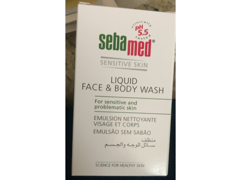 Sebamed Liquid Face & Body Wash, 50 mL