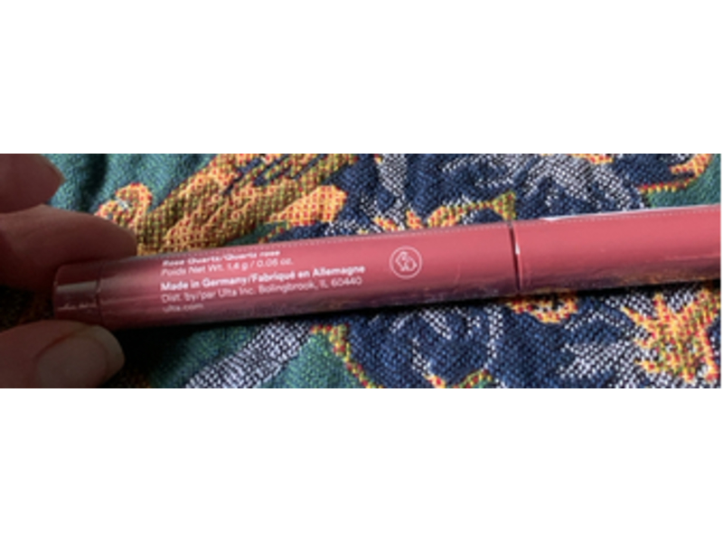 Ulta Beauty Velvet Matte Lip Crayon, Rose Quartz, 0.05 oz/1.4 g