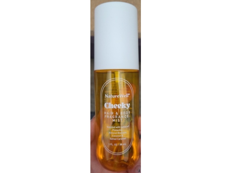 NatureWell Hair & Body Fragrance Mist, Cheeky, 3 fl oz/88 mL