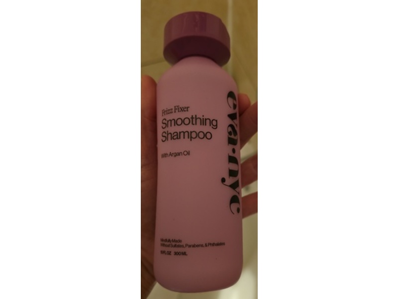 Eva.Nyc Frizz Fixer Smoothing Shampoo, Argan Oil, 10 fl oz/300 mL
