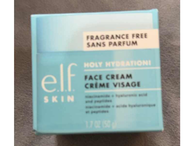 e.l.f. Skin Holy Hydration Face Cream, 1.7 oz/50 g