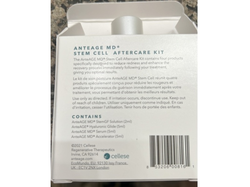 AnteAge MD Stem Cell Aftercare Kit