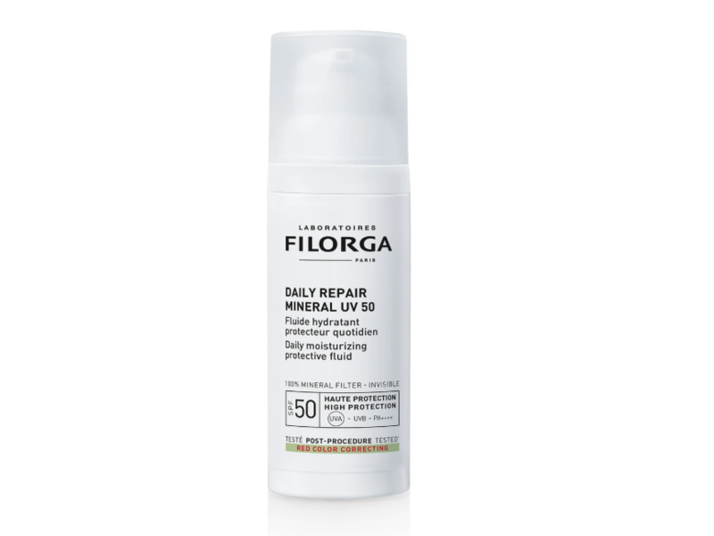 Filorga Daily Repair Mineral UV 50 Moisturizing Protective Fluid, SPF 50, 1.69 fl oz/50 mL