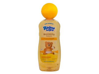 Ricitos De Oro Baby Shampoo, Manzanilla Chamomile, 13.5 fl oz/400 mL, 2 Pack