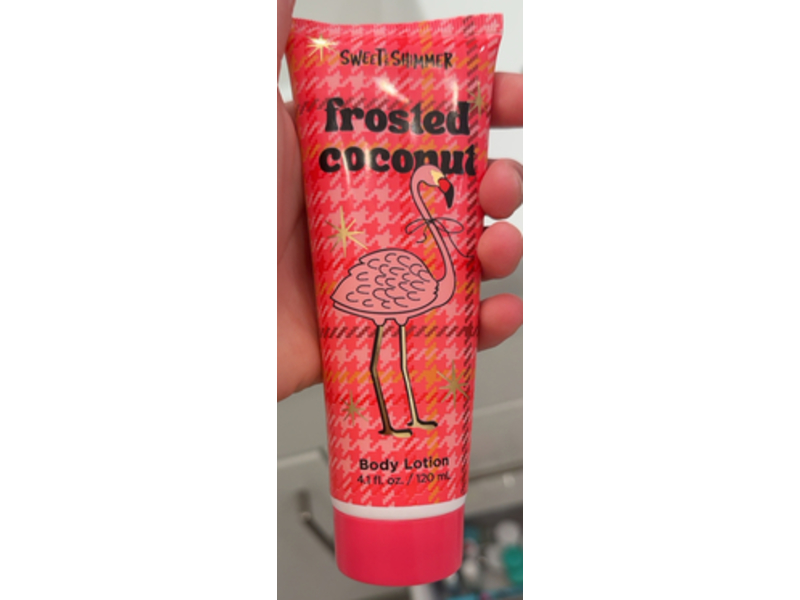 Sweet & Shimmer Body Lotion, Frosted Coconut, 4.1 fl oz/120 mL