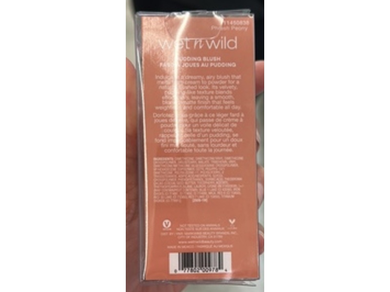 Wet n Wild Mother Fluffer Pudding Blush, Phresh Peony, 0.16 oz/4.6 g