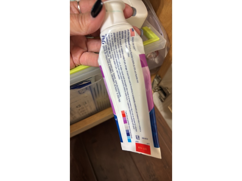 Crest 3d White Advanced Teeth Whitening Toothpaste, Radiant Mint, 3.3 oz/93 g, Pack Of 3