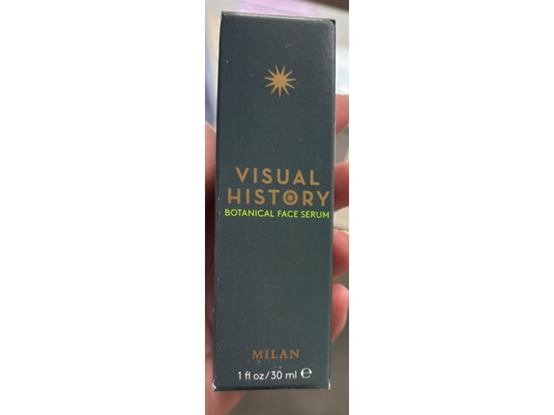 Visual History Botanical Face Serum, Milan, 1 fl oz/30 mL