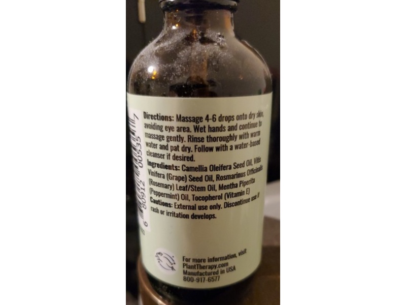 Plant Therapy Oil Facial Cleanser, 4 fl oz/118 mL