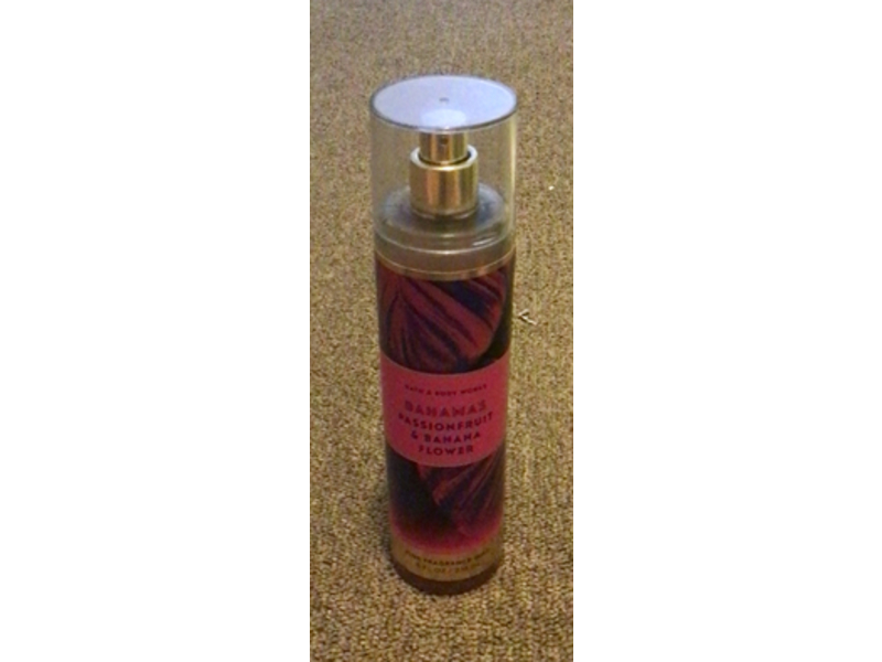 Bath & Body Works Fine Fragrance Mist Bahamas Passionfruit & Banana Flower, 8 fl oz/236 mL
