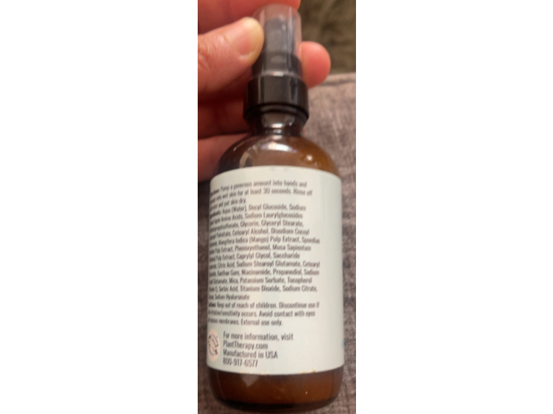 Plant Therapy Radiance Gel-Cream Cleanser, 4 oz/113 g