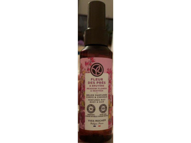 Yves Rocher, Body & Hair Perfumed Mist, Meadow Flowers, 3.3 fl oz/100 mL